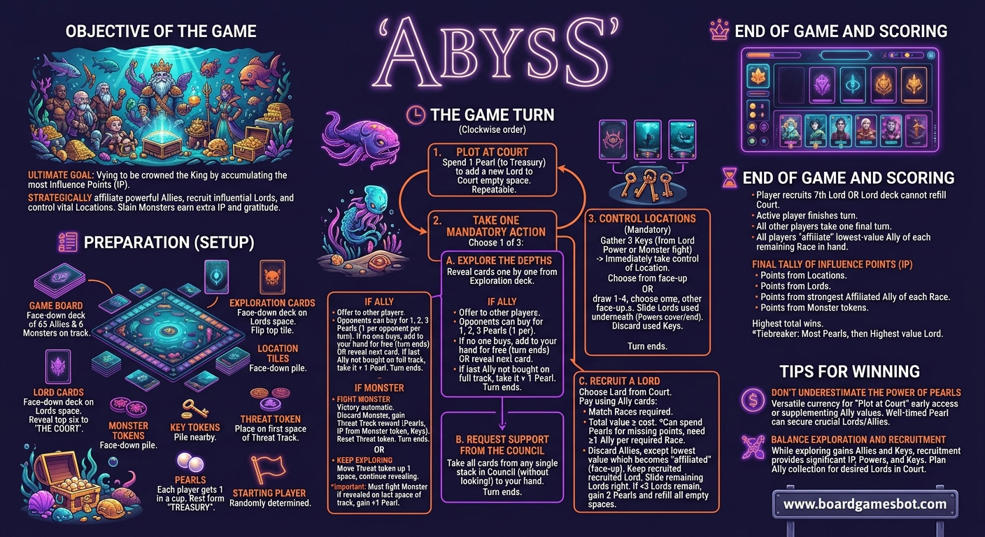 How to Play Infographic Abyss