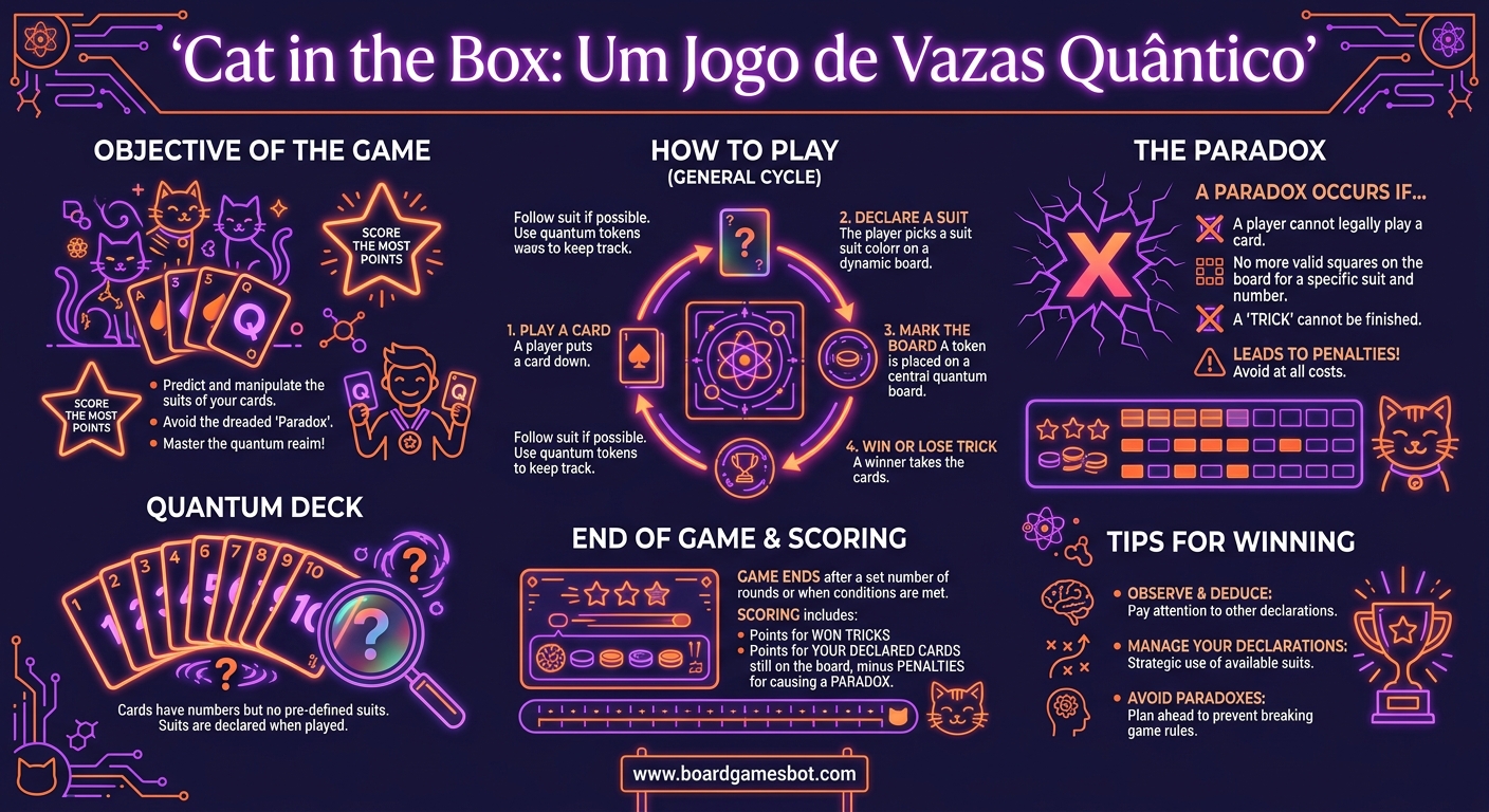 How to Play Infographic Cat in the Box: Deluxe Edition