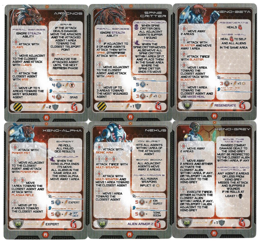 Galaxy Defenders: Elite Alien Army - regras e dúvidas
